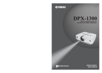 Yamaha DPX-1300-E - Owners Manual 